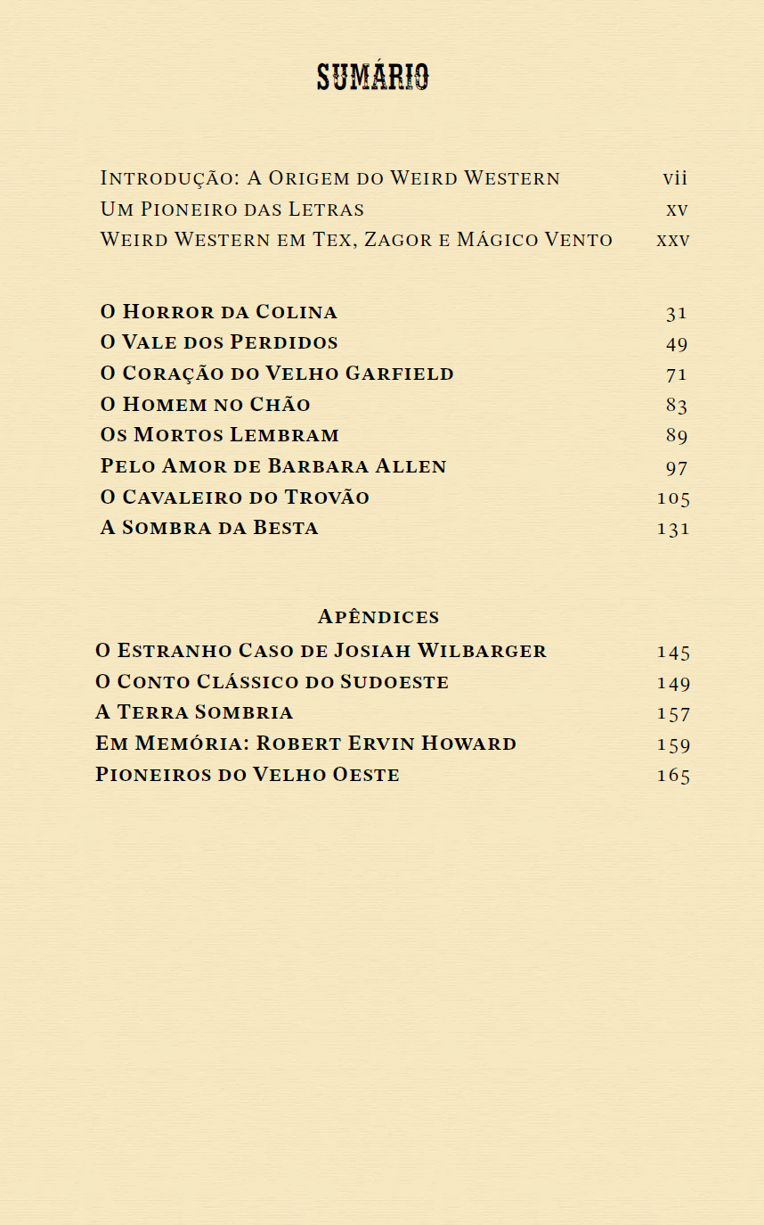 WEIRD WESTERN (Horror e Fantasia no Velho Oeste, por Robert E. Howard) - Imagem 2